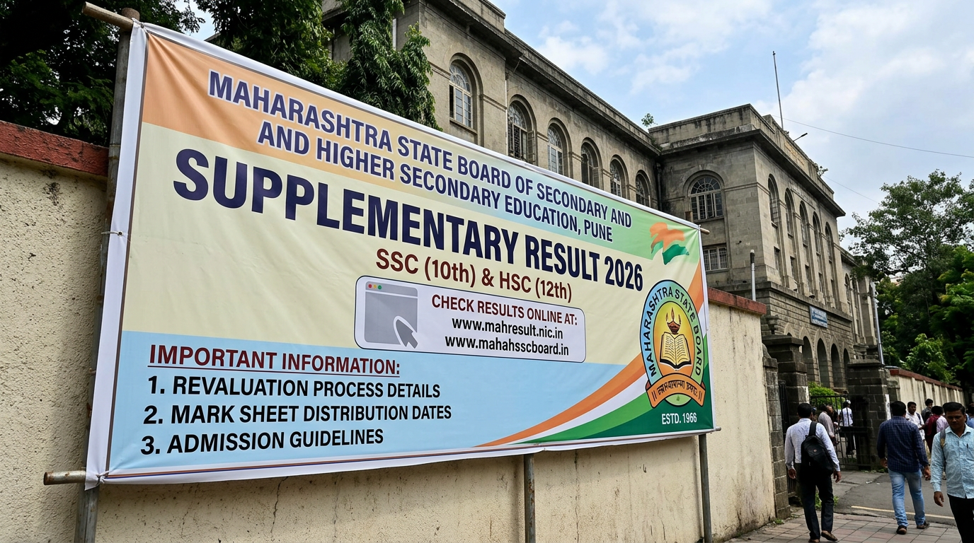 Maharashtra SSC & HSC Supplementary Result 2026 (Declared) – Check Marksheet Online